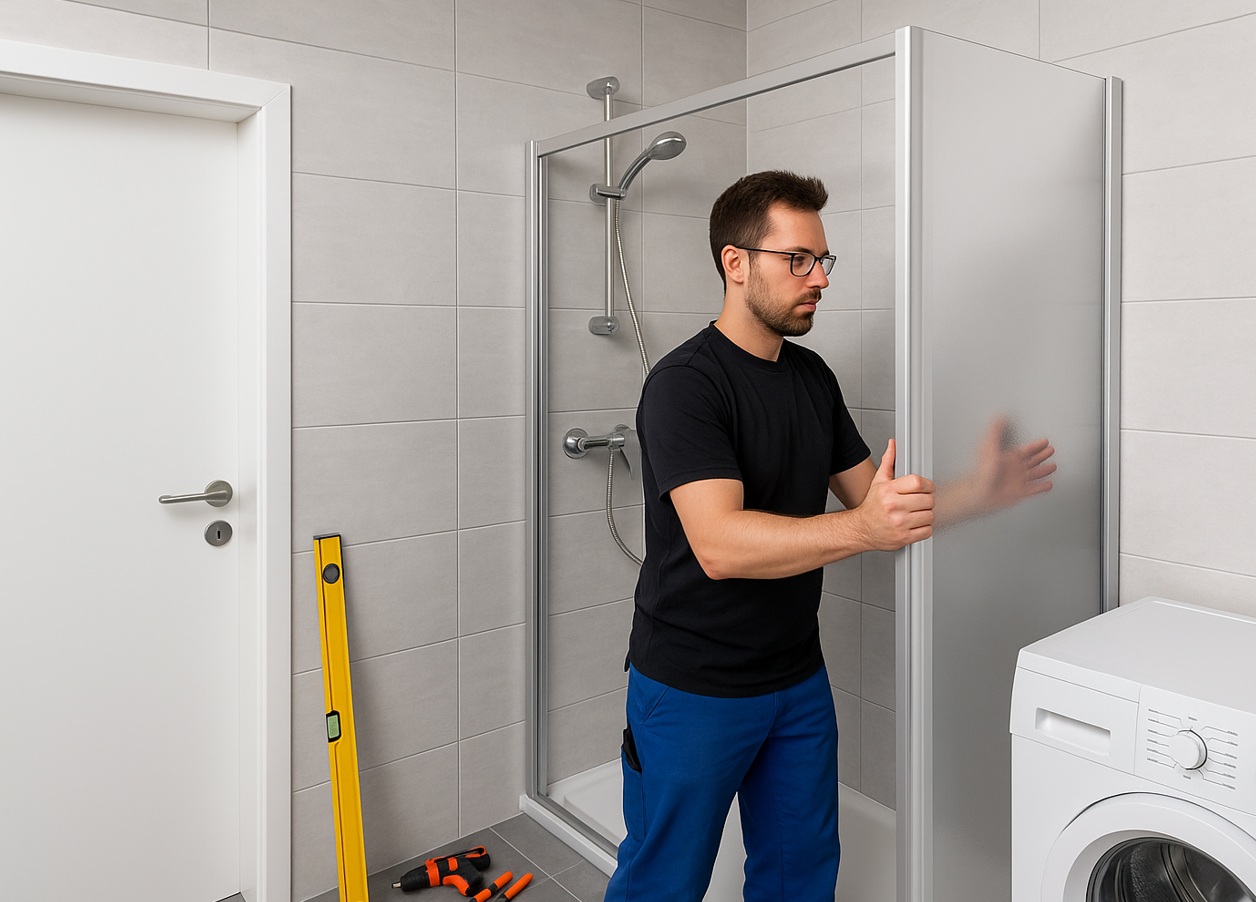 Douche installeren